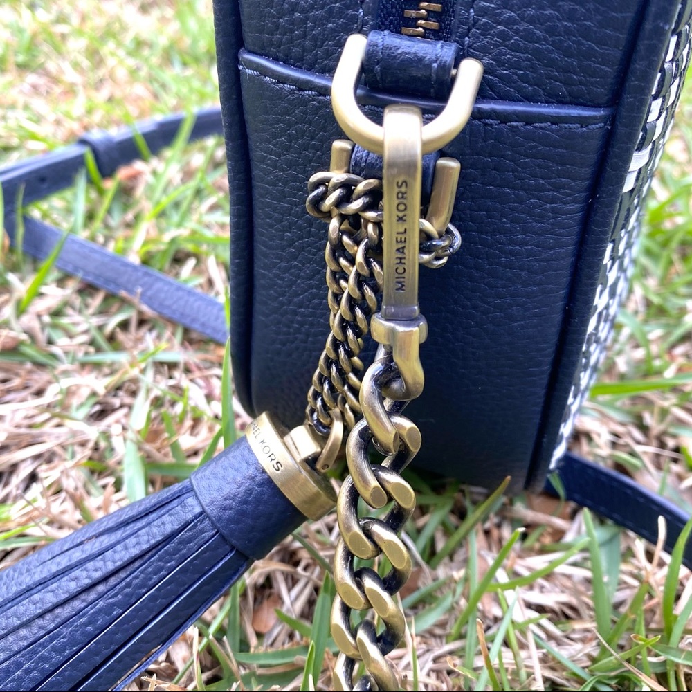 Michael Kors Woven Camera Bag (Minor Scuffing, New Store Return) - Picture 12 of 16